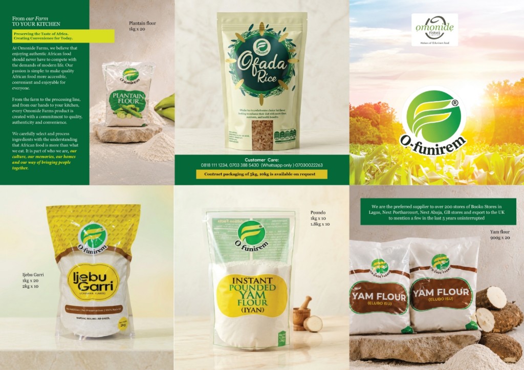 Omonide Farms products